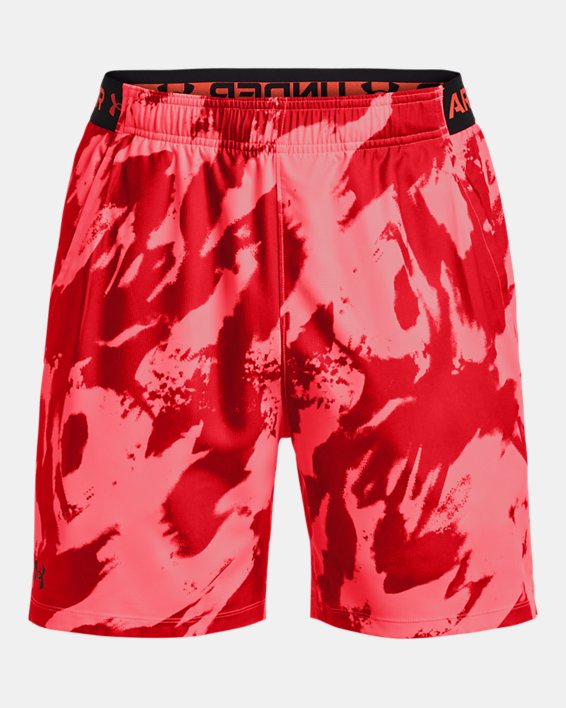 Shorts de 15 cm UA Vanish Woven Printed para hombre, Red, pdpMainDesktop image number 5